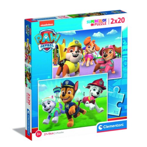 Clementoni paw patrol puzzle 2x 20 pieces