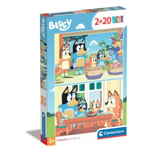Clementoni Puzzle 2x20 Pieces of Bluey