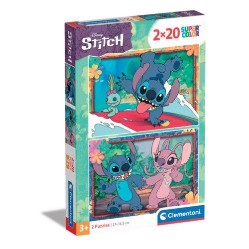 Clementoni Puzzle 2x20 Pieces of Stitch Disney