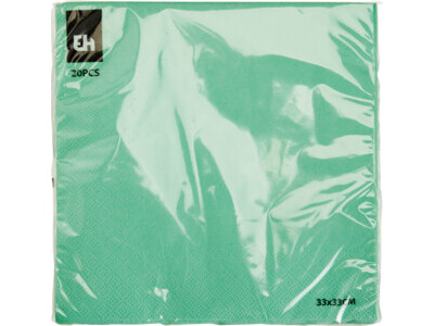Servetten set/20 papier 33x33c