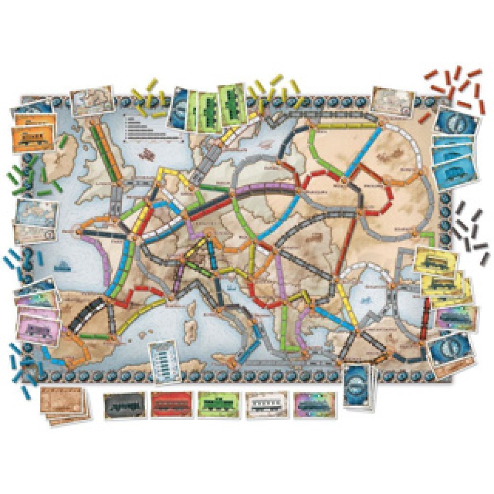 Ticket To Ride Europe - Bordspel