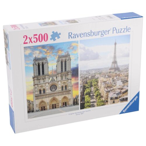 Puzzle in Paris 2x 500 pieces