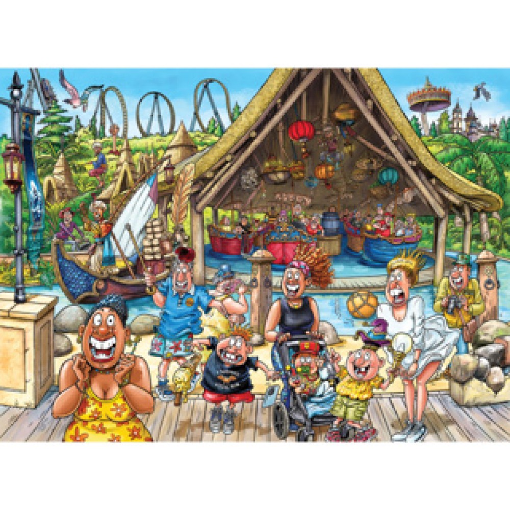 Wasgij Original puzzle Efteling - World of Sindband! 1000 pieces