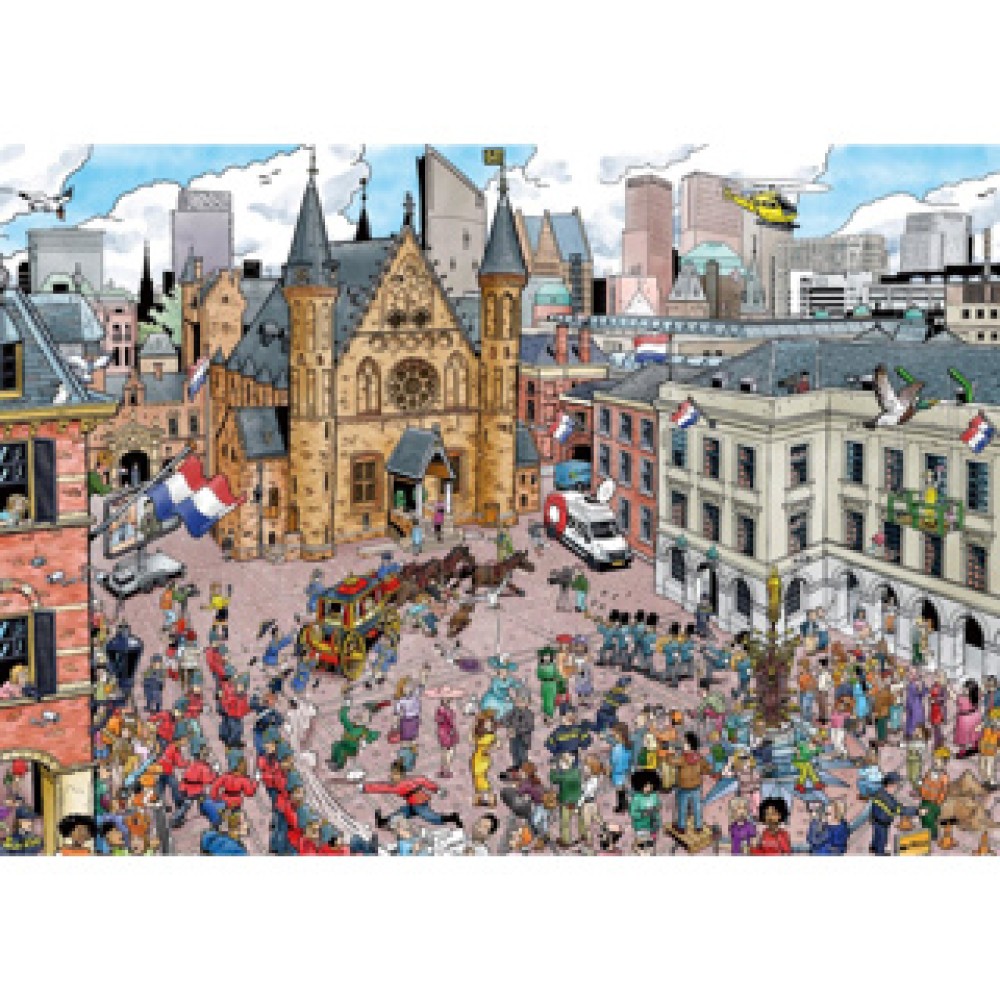 Ravensburger puzzel Fleroux Den Haag 1000 stukjes