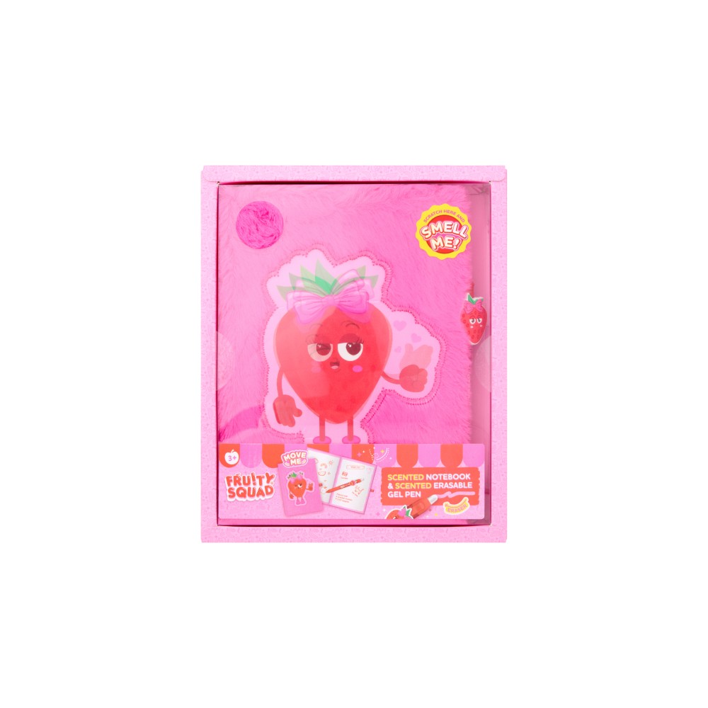 Fruity Squad Notitieboek En Gelpen Assorti (assortiment – willekeurige uitvoering)