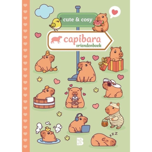 Cute and Cosy Friendbook Capibara