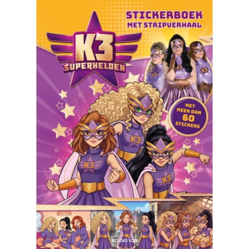 K3 Stickerbook - Superheroes