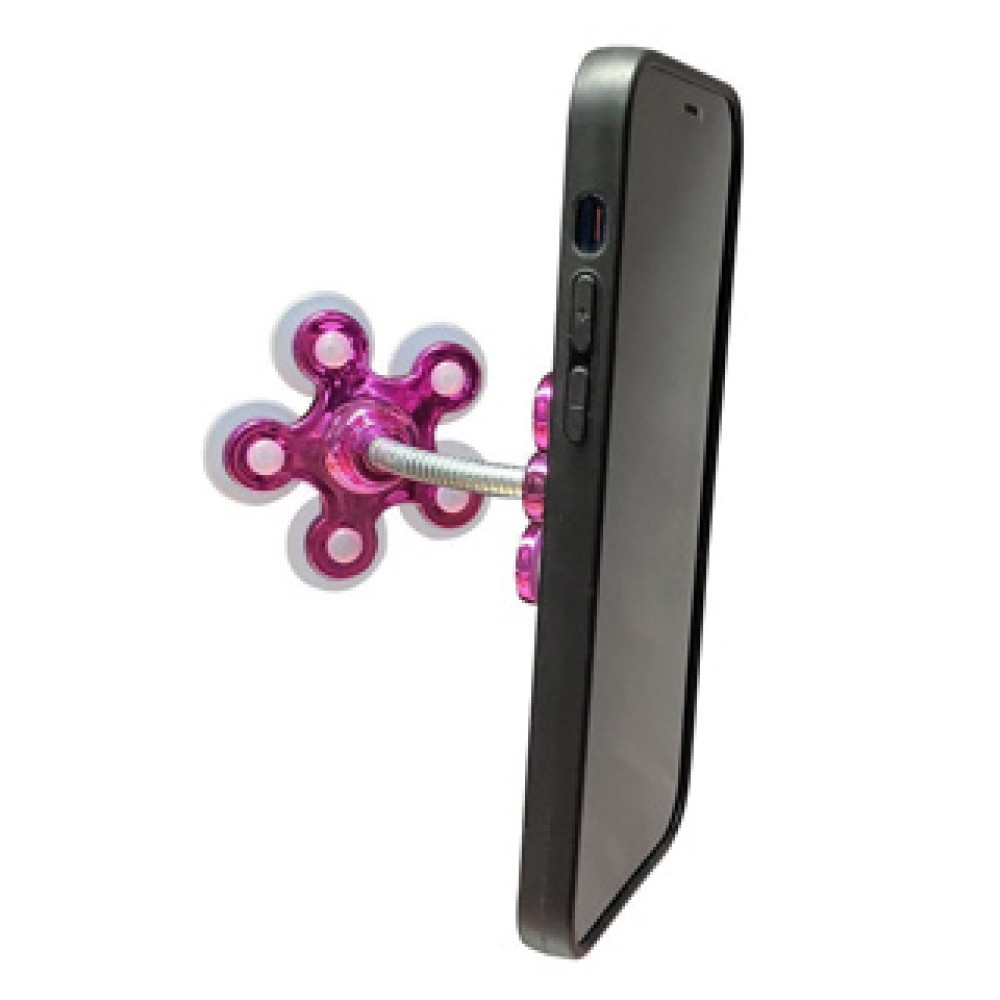 Phone Holder Zuignap Pink