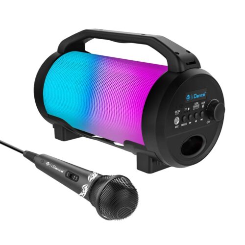 Idance party speaker cyclone with microphone