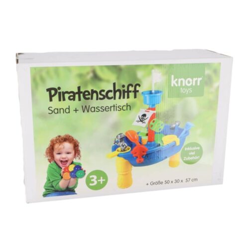 Piraten zandwater tafel