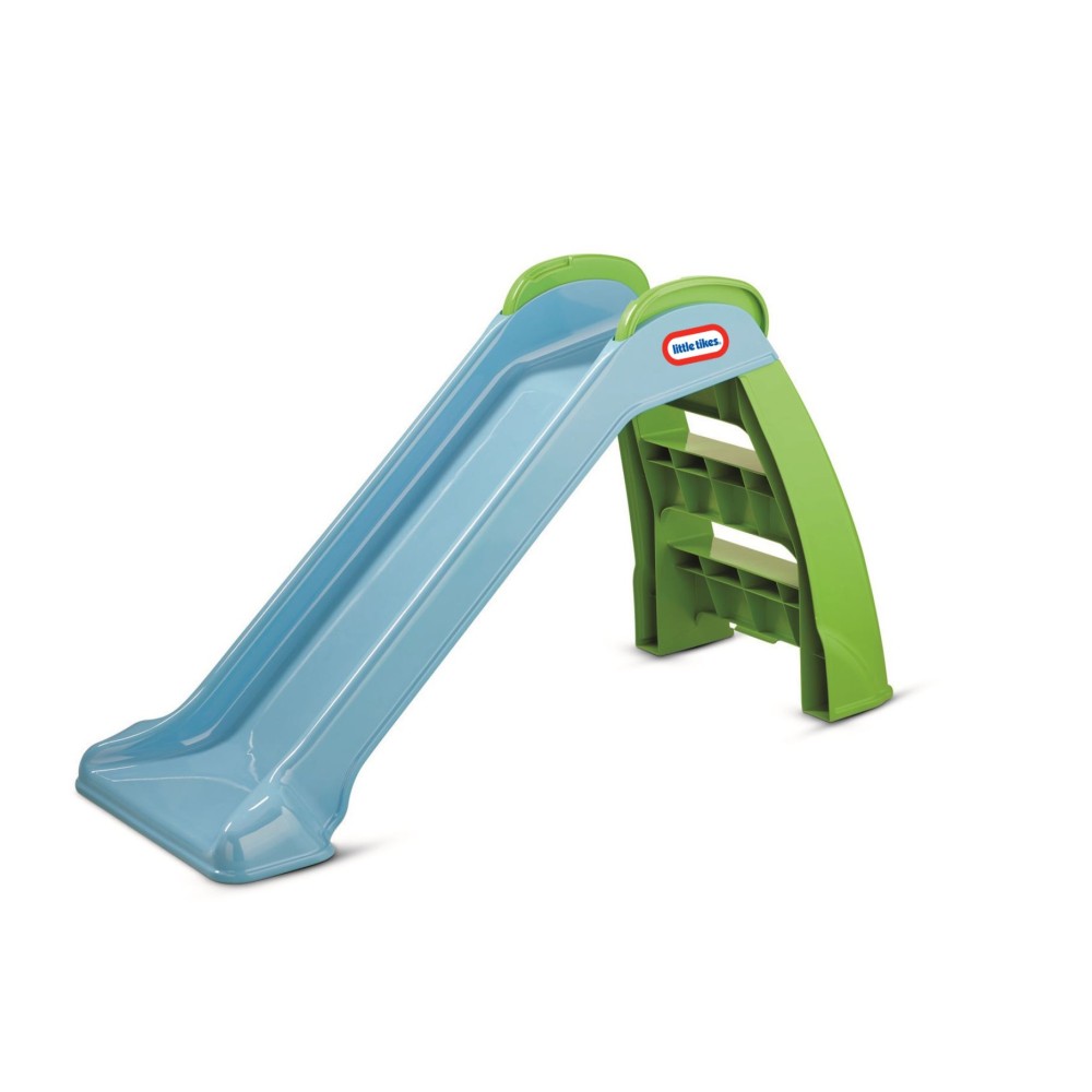 Little Tikes first slide green