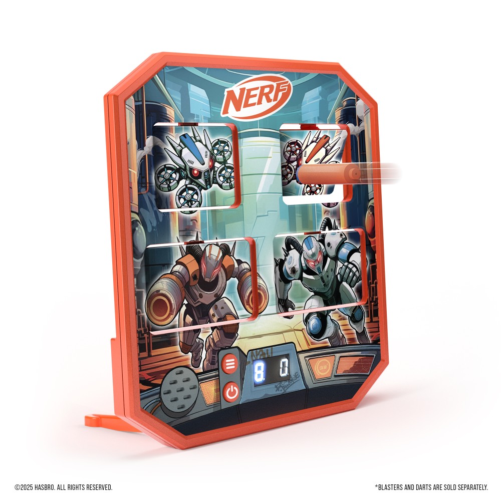 Nerf robots battle arena value etarget 4 panels small