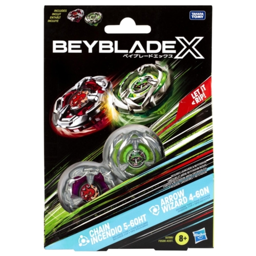 Beyblade x Dual Pack Assorti (assortiment – willekeurige uitvoering)