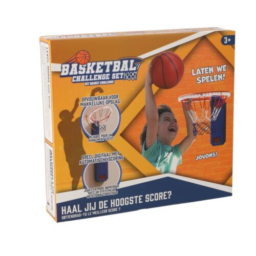 Basketball basket with score counter + light and sound