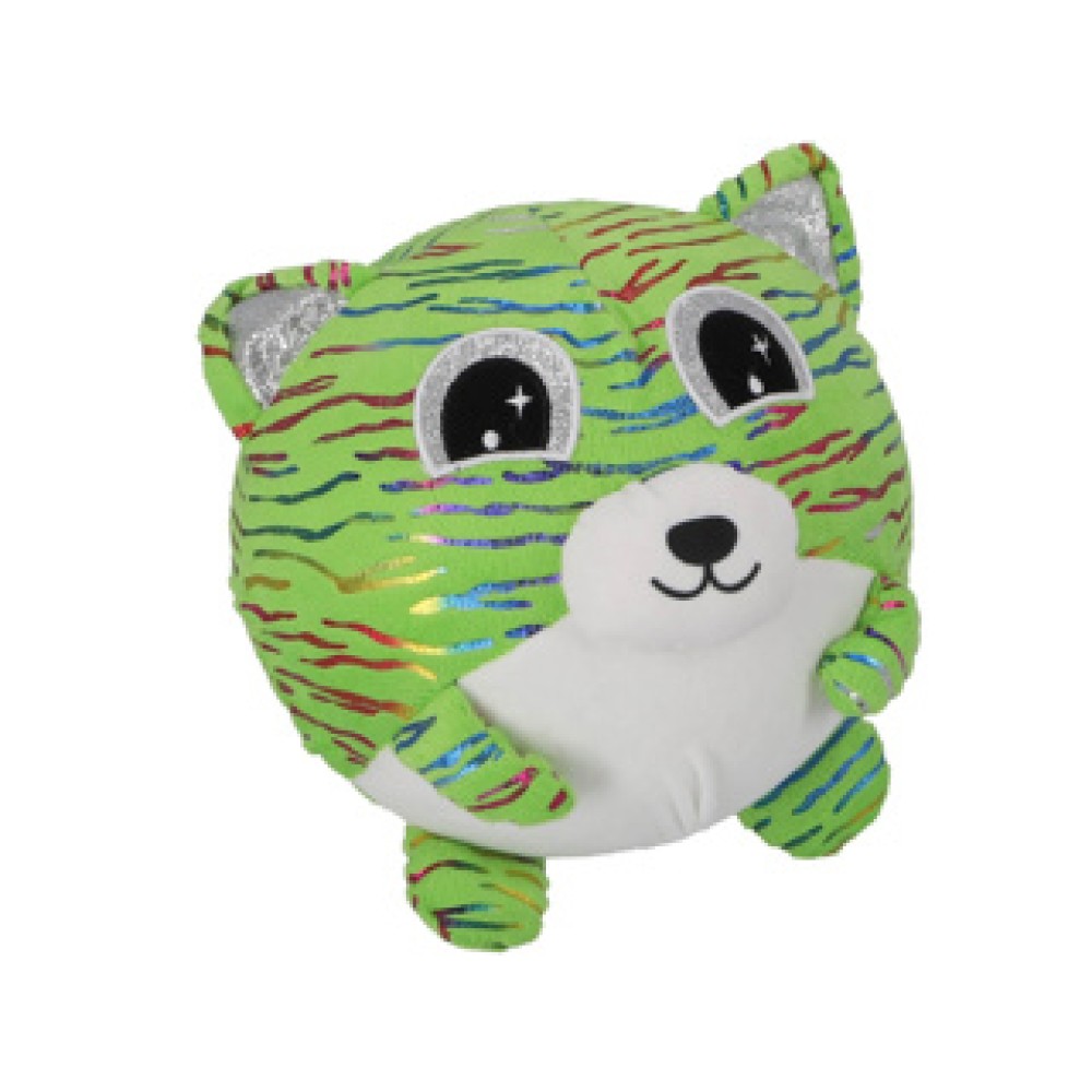 Pluchiez Bal bouncing furry kitty friendti 23 cm Assorti (assortiment – willekeurige uitvoering)