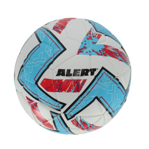 Alert football luxury white blue