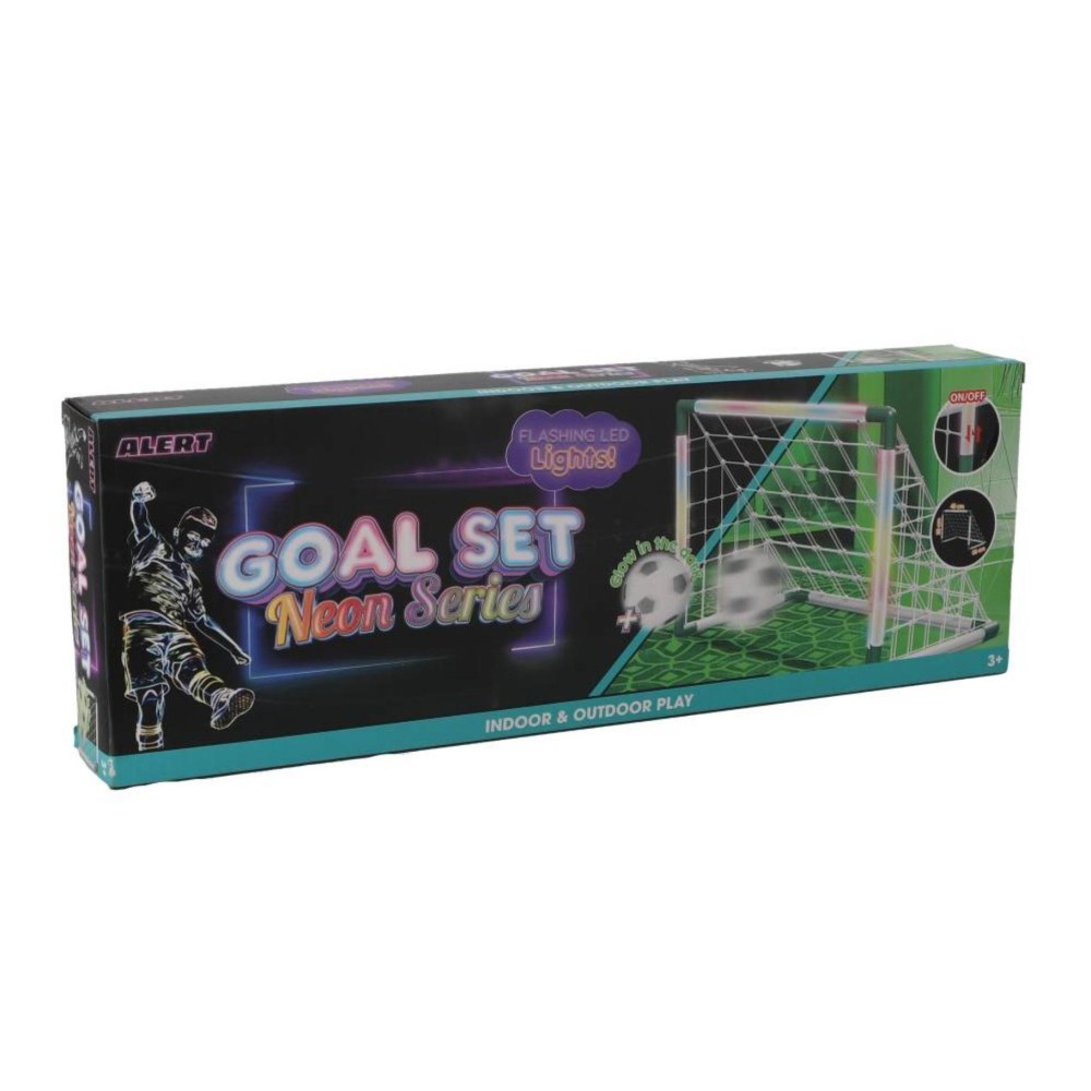 Alert sports goal with light + ball and pump