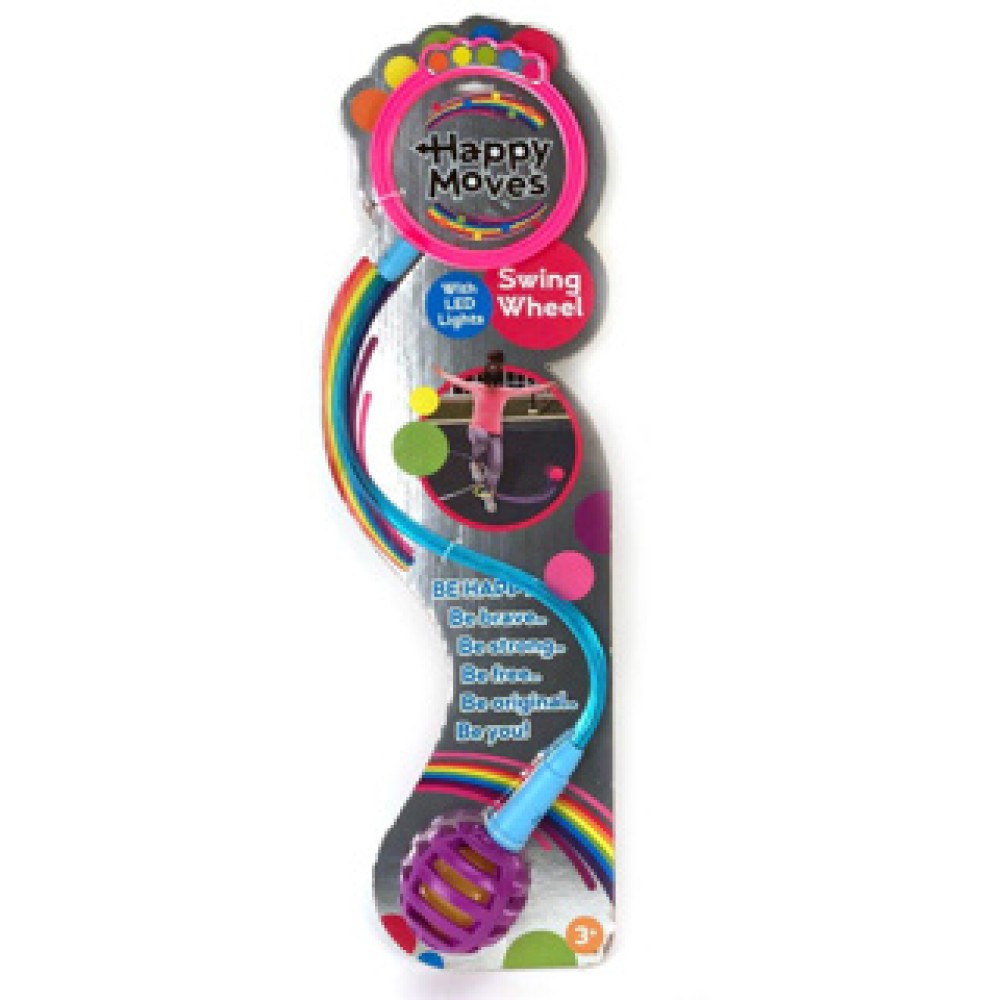 Happy Moves Swing Wheel Met Led 2 Assorti (assortiment – willekeurige uitvoering)