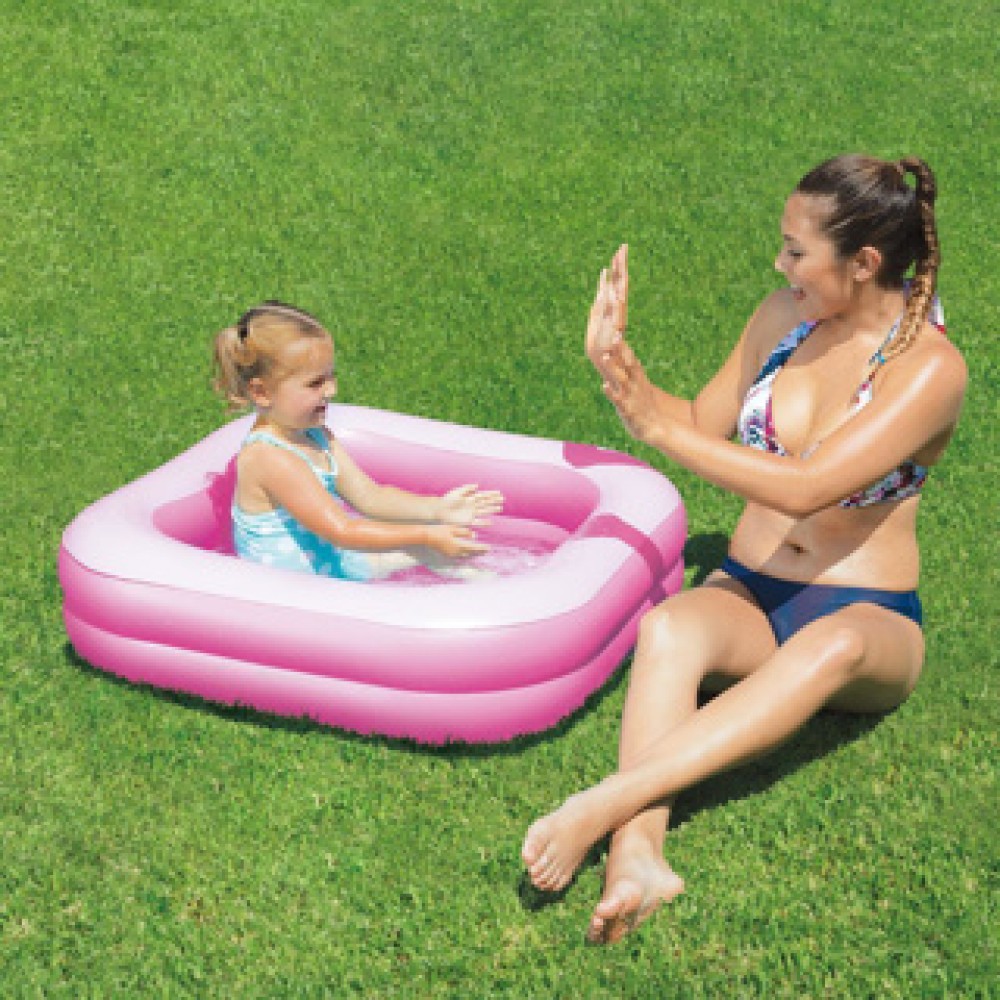 Summer Waves baby pool pink 86x86x25 cm