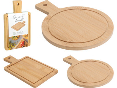Bamboo Serving Board 2pcs