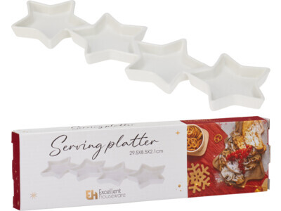 Snack scale star shape 4 compartments