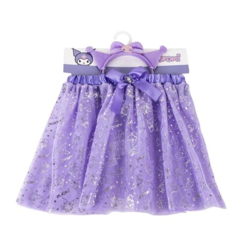 Kuromi beauty set skirt and hairband