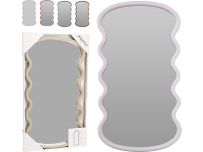 Spiegel wave 550x300x25mm 2ass
