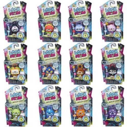 Keyring Lock Stars basic assorti (range of random version))