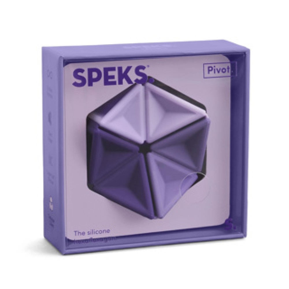 SPEKS Pivot Silicone Flexagon Assorti (assortiment – willekeurige uitvoering)