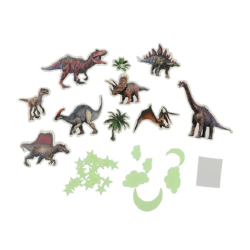 Amazing Cool dino glow in the dark set