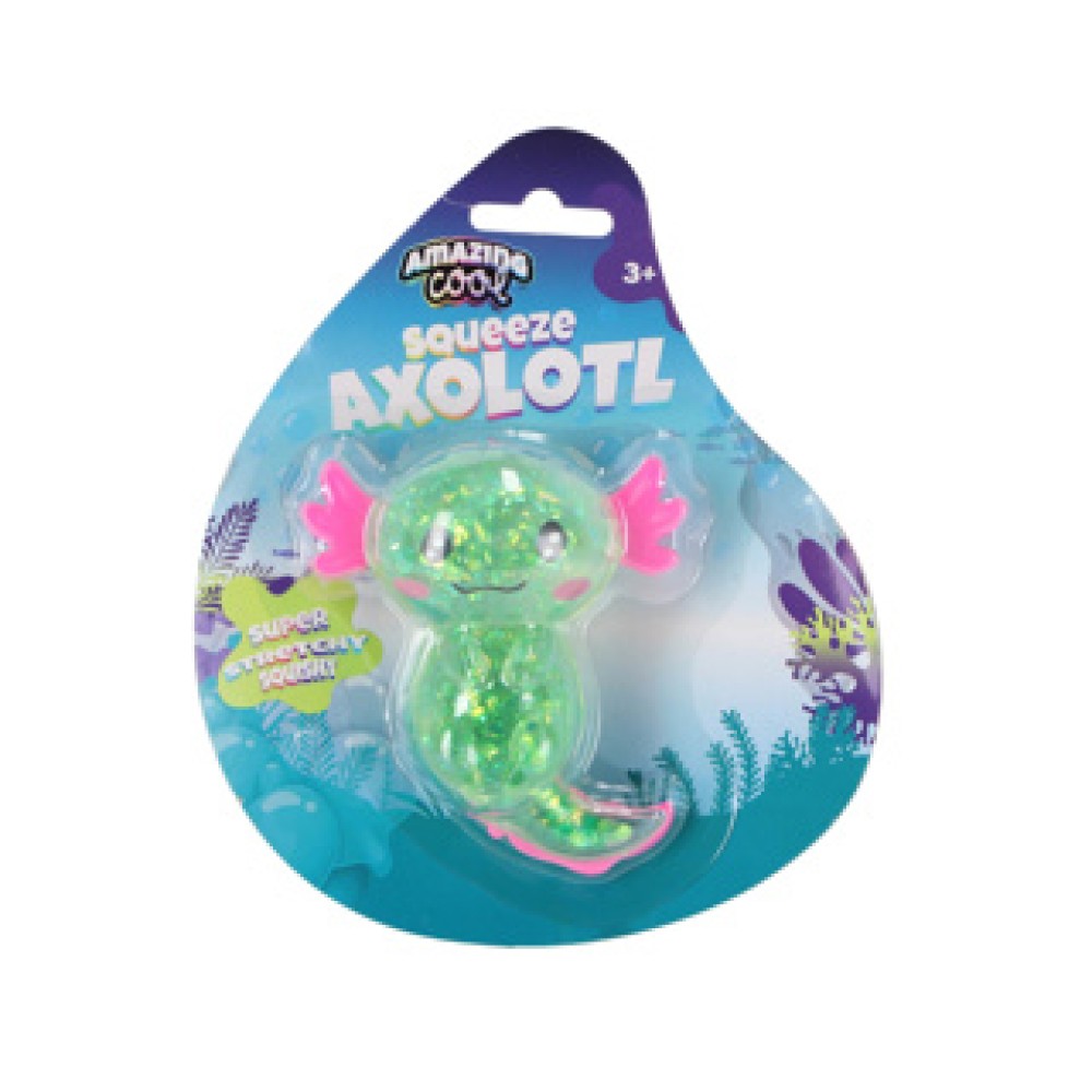Amazing Cool Squeeze axolotl assorti (assortiment – willekeurige uitvoering)