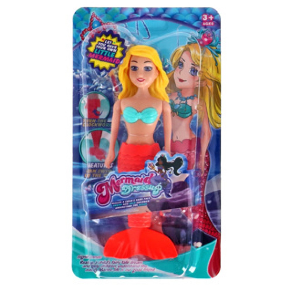 Wind-up mermaid 2 assorted (range of random version)