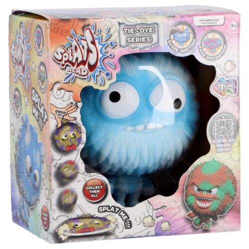 Splats Head Tie Dye Animal 11 cm