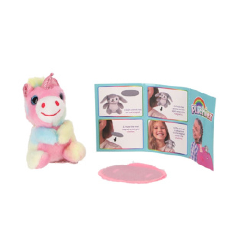 Pluchiez Magnetic Plush Animal Assorti (assortiment – willekeurige uitvoering)
