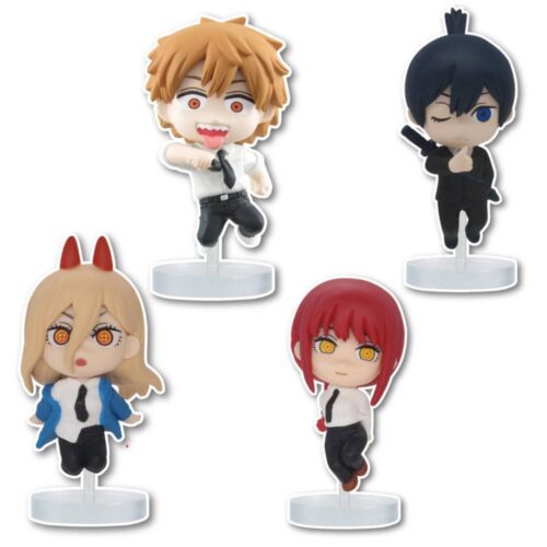 Chainsaw man hoppin figuren assorti (assortiment – willekeurige uitvoering)