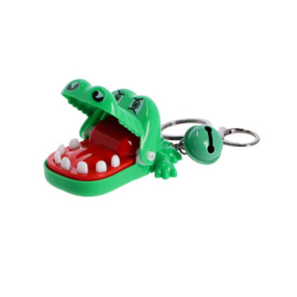 Keychain Crocodile Bite Assorti (range of random designs))