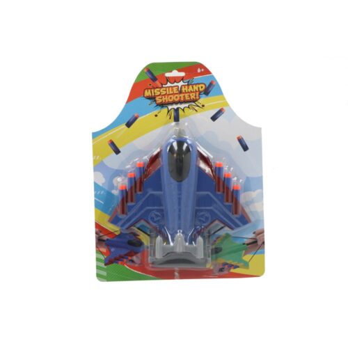 Afschietvliegtuig met foam pijltjes 3 assorti (assortiment – willekeurige uitvoering)