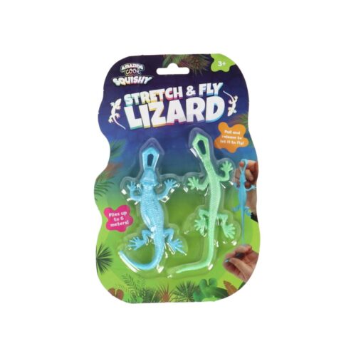 Amazing Cool Stretch en schiet hagedis 2 stuks fidget (assortiment – willekeurige uitvoering)