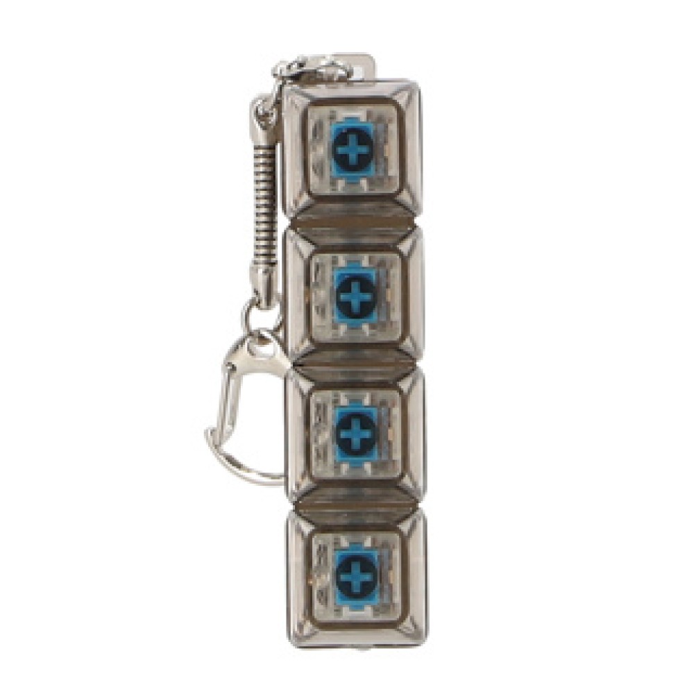 Amazing Cool keyboard clickers keychain 4 buttons 2 assorti (range of random version))