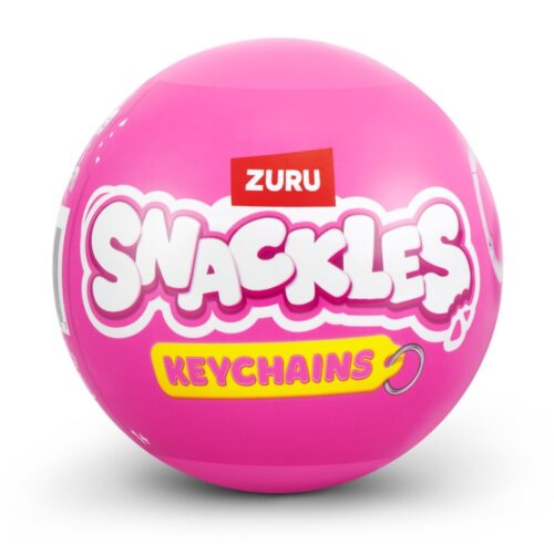 ZURU Snackles sleutelhanger 9cm in capsule assorti (assortiment – willekeurige uitvoering)