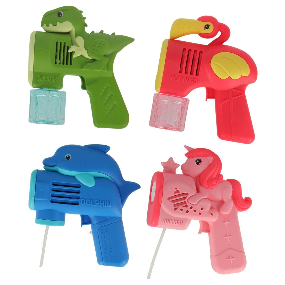 Bellbladder gun bubble blaster 4 assorti (series random version)
