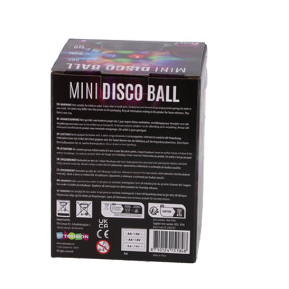 Disco bal mini BO/USB party time