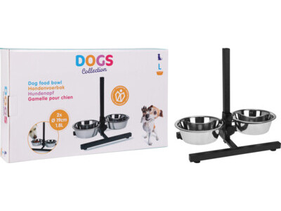 Animal feed tray set 2sts x1800ml