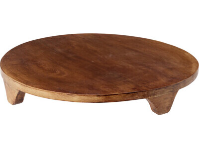Plateau 37cm dark finish