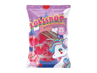 Heart lollies bag 225 gram