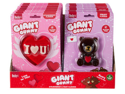Heart and bear gummies
