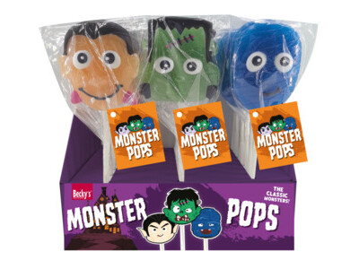 Monsters lollipops 3ass design
