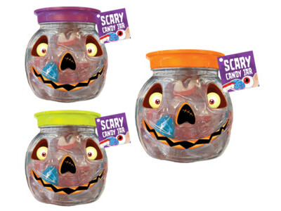 Scary jar with 150 gram candy
