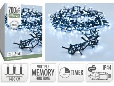 Microcluster 700led wit 14mtr