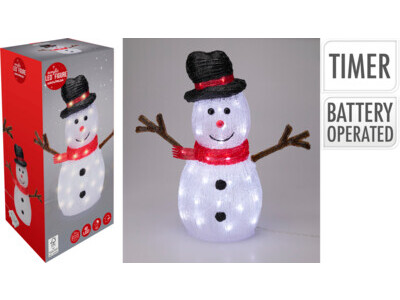 Snowman 40led 40cm